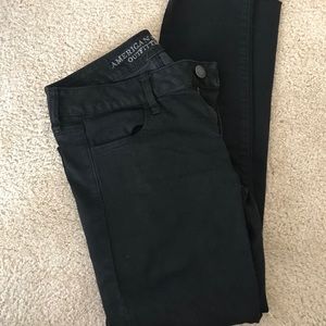 American Eagle Black Skinny Jeans